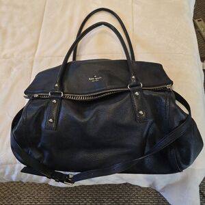 Kate Spade Large Black Leather Handbag